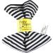 Baby Paper 2 Pack Black & White Stripe Sensory Crinkle Toy + Textured Gray for Babies | Non-Toxic & Washable | Perfect Baby Shower Gift - Buy Online on GoSupps.com