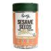 Pereg Black & White Sesame Seeds - 5.3 Oz - Unhulled & Raw Sesame Seeds - Crunchy & Nutty Flavor - Keto Friendly - Vegan - Non-GMO - Kosher Certified