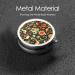 Shop Cute Cartoon Animals Portable Metal Pill Box - Round Mini 3-Compartment with Fastening Design for Travel - Perfect for Small Pills - Buy Online on GoSupps.com