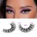 JIMIRE False Eyelashes 14 Pairs Pack | D Curl Faux Mink Cat Eye Lashes | 15MM Wispy Thin Strips with Clear Band | Natural Russian Style for Fluffy, Demi-Wispies Look - Buy Online on GoSupps.com