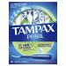 Tampax Pearl Plastic Tampons Super Absorbency Scented 18 Count 18 Count (Pack of 1)