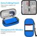 Medmax Insulin Cooling Bag - Portable Diabetic Organizer with 2 Cooling Packs | Water-Repellent Insulated Pocket for Insulin Pen & Accessories (Blue) - Buy Online on GoSupps.com