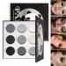  G n rique Robust Black Smokey Eye Makeup Palette | Long-lasting 9 Matte and Shimmering Colors | Pigmented Matte for Dark Gothic Makeup - Buy Online on GoSupps.com