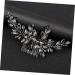 Angoily Hair Comb Wedding Hair Accessories for Brides Rhinestone Black Hair Accessories Wedding Headdress Crystal Hair Accessories Bridal Headpieces Bridal Tiara Alloy Glass Decorate - Buy Online on GoSupps.com