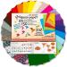 Origami Paper Kit - 350 Sheets, 20 Colors, 6x6 Size, 50 Traditional Japanese Patterns, Origami Book with 25 Easy Colored Projects - Ideal for Kids Crafts and Christmas Gifts for Boys 8-12 - Buy Online on GoSupps.com