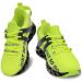 louheve Kids Breathable Fashion Sneakers | Boys Girls Running Shoes | Green Tennis Shoes for Kids 4 Big Kid - Buy Online on GoSupps.com