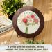 Unitystar 6 Inch Round Wood Embroidery Hoop Frame for Cross Stitch and Embroidery Art - Buy Online on GoSupps.com