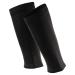 DANISH ENDURANCE Graduated Calf Compression Sleeves 21-26 mmHG for Men & Women Solid Black XXL