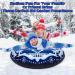 LiveGo 47 Inch Snow Tube with Handle Design - Inflatable Ski Tube for Kids and Adults - Blue - Buy Online on GoSupps.com