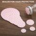 PATIKIL 65mm/2.5inch Foam Lid Liner 100Pcs PS Foam Resistant Tamper Pressure Sensitive Seal for Bottle Cap Liners Seals White Red - Buy Online on GoSupps.com