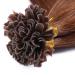 Keratin Bonding #6 Brown 70cm 50 Strands 1g - 100% Remy Real Hair U-Tip Extensions by Novon Hair Extensions - Premium Quality - Buy Online on GoSupps.com