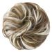 Jjstar 2-Piece Hair Part with Rubber Band | Dutt Hair Tie for Messy Bun & Ponytail | Hair Extensions & Updos in Green Brown & Beach Blonde - Buy Online on GoSupps.com
