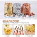 YULIKTOR Gold Foil Flakes for Resin - 15g Metallic Leaf for Nails, Painting, Crafts, Slime & Jewelry Making - 3 Bottles Imitation Gold/Silver/Copper Colors - Buy Online on GoSupps.com