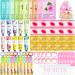 100PCS Spa Party Supplies for Girls 10-12 Bachelorette Spa Party Favors Gifts for Teens Girls 8-12 Face Masks Skincare Hand Cream Lip Balm Eye Patches Lip Mask Spa Birthday Sleepover Party Supplies