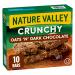 NATURE VALLEY Crunchy Granola Bar Oats and Dark Chocolate (10ct Box), 210g/7.4 oz, Imported from Canada}