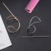 OIIKI 2PCS X Shaped Hair Stick Set for Women & Girls - Gold + Silver Bun Holder & Cage - Buy Online on GoSupps.com