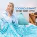 Coastal Theme Cooling Blanket - King Size 108x90, Lightweight & Breathable with Double Sided Cold Effect for Hot Sleepers and Night Sweats - Buy Online on GoSupps.com