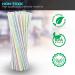 200 Bendable Disposable Drinking Straws - Flexible & Plastic - Straws Disposable for Parties & Events - Buy Online on GoSupps.com