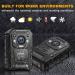 CammPro I826 Pro 64G Police Body Camera 1440P HD | Waterproof Wearable Night Vision GPS | Audio Recording | Law Enforcement Body Worn Camera - Buy Online on GoSupps.com