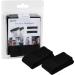 IPOW Sports Headband - Anti-Slip Welding Strap for Men & Women | Perfect for Tennis Running Crossfit & Fitness - 2 Pack Black - Buy Online on GoSupps.com