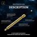 Doja Barcelona Pendula Isis | 10cm Bronze Pendulum for Esoteric Fortune Telling | Ideal for Fortune Tellers - Buy Online on GoSupps.com