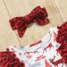 Loalirando Baby Christmas Romper Jumpsuit 3-6 Months - Reindeer Design | Xmas Outfit for Newborns and Toddlers - Buy Online on GoSupps.com