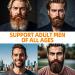 Big Beard Growth Gummies for Men - 60 Blueberry Gummies with 10K MCG Biotin & Collagen for Stronger Thicker Beard | International Shipping - Buy Online on GoSupps.com