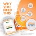 Vitamin C 1000mg - 180 Vegan Tablets - 6 Month Supply - High Strength Ascorbic Acid - Supports Immune System Energy & Collagen Formation - Nu U Nutrition - Buy Online on GoSupps.com