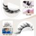 Self Adhesive Lash Clusters | Glue-Free Wispy Fox Eye Lashes | Reusable DIY L Curl Individual Lashes Kit - Buy Online on GoSupps.com