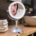 MonMed Lighted Makeup Mirror with 1x and 10x Magnification for Perfect Make Up Application - LED Standing Mirror - Buy Online on GoSupps.com