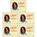 (Pack of 5) La Florentine Torrone Italian Soft Almond Nougat Candy, 18 pc Assortment Each Box