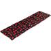 Shop Large 75x20cm Cherry Stone Pillow - 8-Chamber Heat Pad in Cherry-Black - Ideal Grain Pillow for Relaxation & Comfort - Buy Online on GoSupps.com