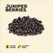 Nature Kitchen Juniper Berry 400g Large Bag - Gluten-Free & Vegan Seasoning Spices for Everyday Cooking - Marinades, Sauces, Frying, Baking, Grilling - Buy Online on GoSupps.com