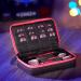 Casemaster Plazma Dart Case - Holds 3 Darts with Storage Tube and Pockets - Pink Trim - Buy Online on GoSupps.com