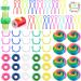 144 Pieces Bobbin Thread Buddies Set Includes 70 Bobbin Holder Clips Color Thread Clips Holder Tool, 32 Thread Spool Huggers, 42 Bobbin Thread Holders for Thread Spool Organizing