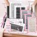 72 Pcs Individual Lash Clusters - DIY Volume Eyelashes - Super Thin Band - Comfortable - 12mm C Curl - Buy Online on GoSupps.com
