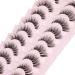 JIMIRE Handmade Faux Mink Cat-Eye Demi-Wispies False Eyelashes - Natural Look (120) - Buy Online on GoSupps.com