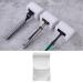 Self-Adhesive Plastic Razor Holder with Cover | Double-Sided Shower & Kitchen Hanger | Best Bathroom Organization - Buy Online on GoSupps.com