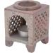 Shop Guru Indian Fragrance Lamp - Essential Oil Diffuser & Tealight Holder for Aromatherapy | Bacon Stone Cube Orient (8x6x6 cm) | Premium Fragrance & Oil Lamps - Buy Online on GoSupps.com