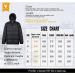 ALPHA CAMP Men's Waterproof Puffer Jacket | Windproof Winter Coat XX-Large Black - Buy Online on GoSupps.com
