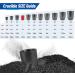 CANALHOUT Silicon Carbide Graphite Crucibles Crucibles for Melting Metal Withstand The High Temperature 1800(3272F) Melting Casting Refining Aluminum Gold Silver Copper (6KG No.6) - Buy Online on GoSupps.com