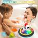 CRIOLPO Baby Bath Toy Set - Spray Water, Rotating Rocket, LED Lights - Fun Shower Toys for Toddlers - Perfect Gift for 1-5 Year Old Boys and Girls - Buy Online on GoSupps.com