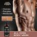 Wilder's Prime Men's Body Wash with Tea Tree Oil, Sandalwood & Vitamin B5 - 3-in-1 Shower Gel for Body, Hair & Face - 32 oz - Made in USA - Buy Online on GoSupps.com