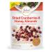 Salad Pizazz! Almond Toppings, Honey Roasted with Cranberries - Snack Mix and Salad Topping - 3.5 Ounce (3.5 OZ) Resealable Bag(Package May Vary) Dried Cranberries & Honey Almonds 3.5 Ounce (Pack of 1)