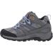 Merrell Kids Moab 2 Mid WTRPF Hiking Boot - Big Kid (8-12 Years) - Grey/Periwinkle - Buy Online on GoSupps.com