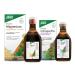 Floradix by Salus Magnesium (16.9 oz) & Ashwagandha Liquid (8.5 oz) Bundle - Magnesium for Bone Support Digestive Health & More* - Ashwagandha Vitamin C Vitamin B12 & More for Stress Support*