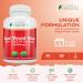 Purely Holistic Red Yeast Rice 1200mg with CoQ10 & Flush Free Niacin 60 Vegetarian Capsules - Non Irradiated Citrinin Free - Buy Online on GoSupps.com