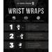 Gymreapers Competition Grade Weightlifting Wrist Wraps - 18 Professional Quality Support for Powerlifting & Bodybuilding - Buy Online on GoSupps.com