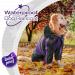 OUOBOB Waterproof Dog Raincoat for Large Dogs - Lightweight Adjustable 4 Legs Pet Poncho with Hood - Snow-Proof Dog Vest Rainwear - Large Purple - Buy Online on GoSupps.com