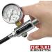 BV High Pressure Bike Fork Rear Shock Suspension Pump 300/400 PSI with Gauge and Micro Adjustment Button - Buy Online on GoSupps.com